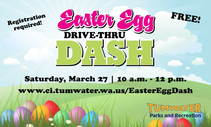 Tumwater's Easter egg DriveThru Dash The JOLT News Organization, A